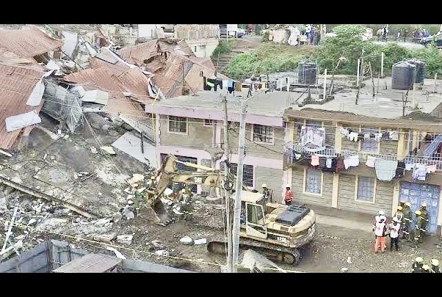 Kenya: Kahawa West building collapse triggers evacuation following safety concerns