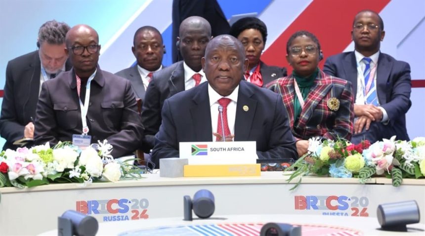 African leaders call for global reforms at BRICS summit