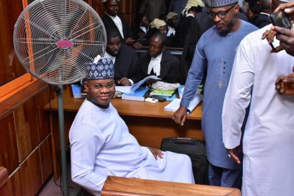 Ex-Governor Yahaya Bello takes charge of courtroom chaos during arraignment