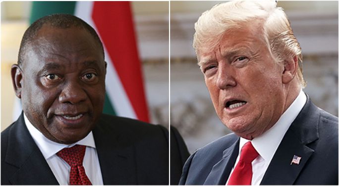 Trump-Ramaphosa U.S-South Africa talks seek to salvage trade