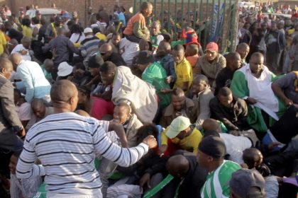 Hunger, food stampedes and those who blame the victims. By Chris Mustapha Nwaokobia Jnr