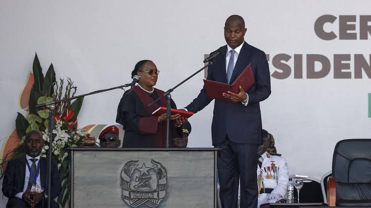 Daniel Chapo sworn in as Mozambique’s President