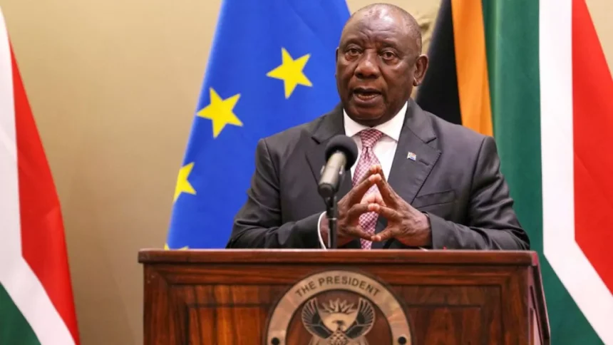 Ramaphosa seeks to mend ties with U.S in his visit to White House