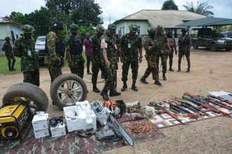 Nigerian army dismantles militant camp in Abia State