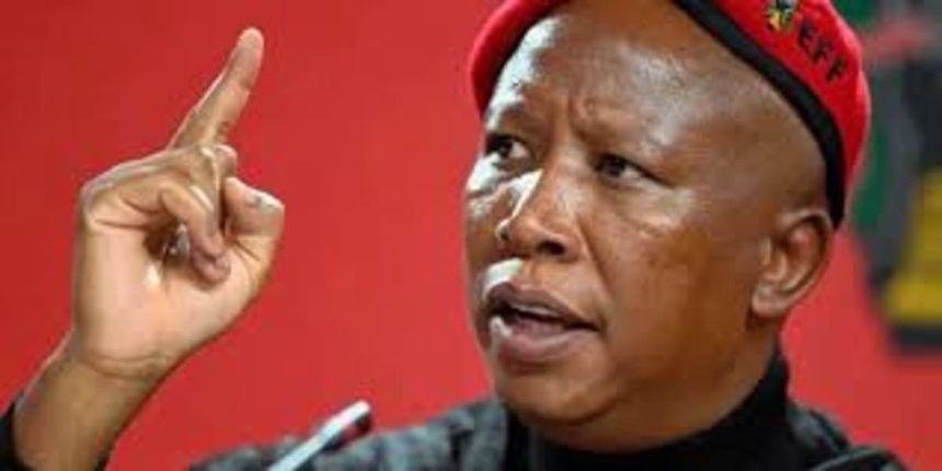 South Africa’s firebrand Malema, EFF call UK Visa denial “cowardice”