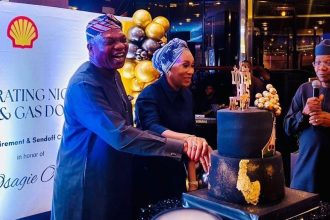 Retirement event in honor of Dr. Osagie Okunbor, Country Chairman of Shell in Nigeria.