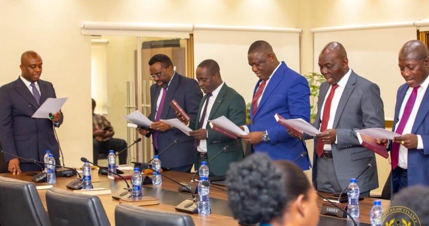 Ghana inaugurated new Board of the Ghana Deposit Protection Corporation (GDPC)