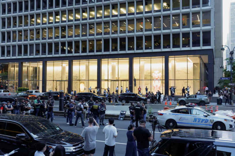 New York City homicide investigators search motive behind tower shooting