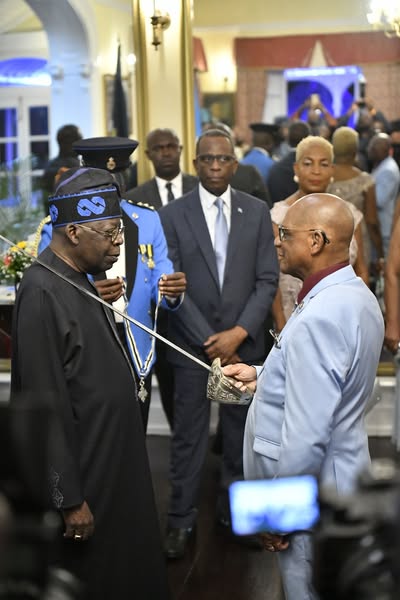 Saint Lucia confers highest honour on President Tinubu