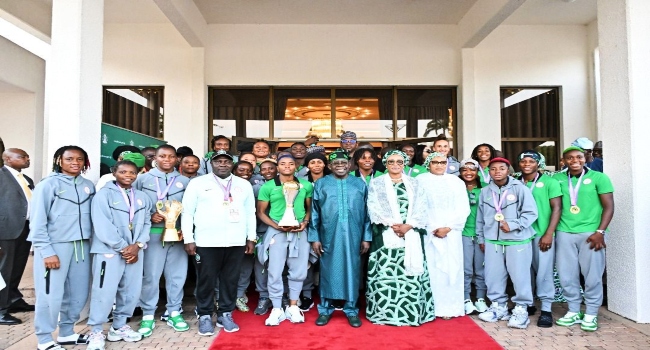 Super Falcons Crowned WAFCON Champions, Honoured with National Awards and Lavish Rewards