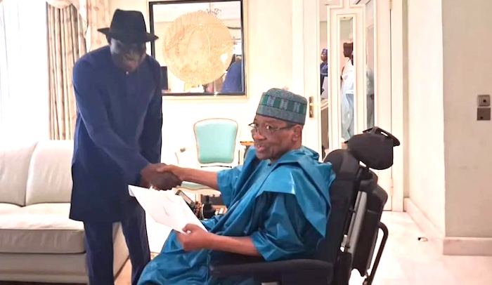 Jonathan hails Babangida as one of Nigeria’s most committed leaders