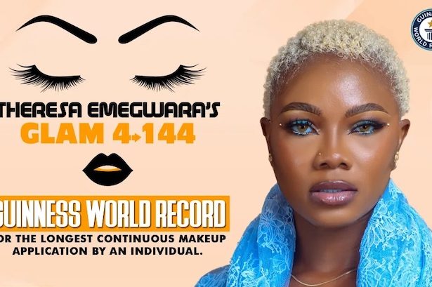 TesGlam embarks on guinness world record makeup marathon