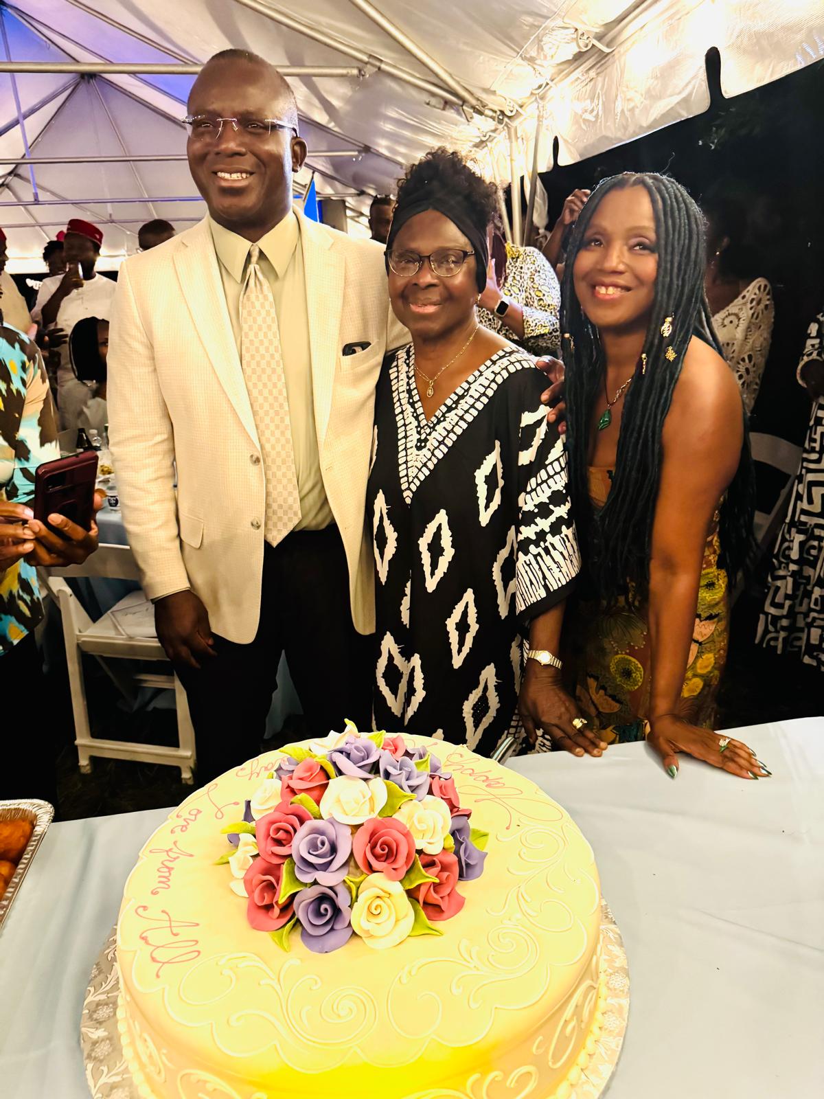 Photos & Video: Prof. Christie Achebe’s 90th Birthday Celebration with Idris Elba Tribute