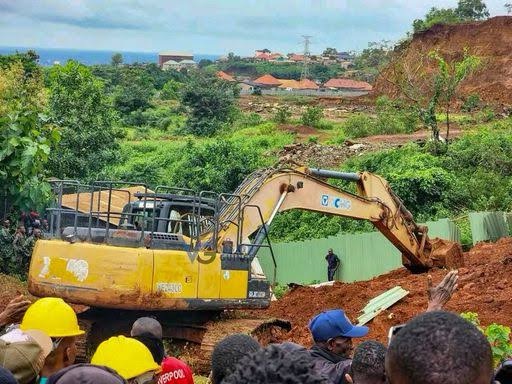 Landslide outside Guinea’s capital kills 15, destroys many homes