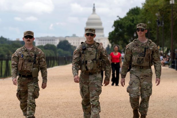 U.S.: Armed National Guard deployment in DC sparks political backlash