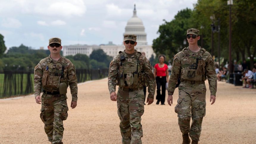 U.S.: Armed National Guard deployment in DC sparks political backlash