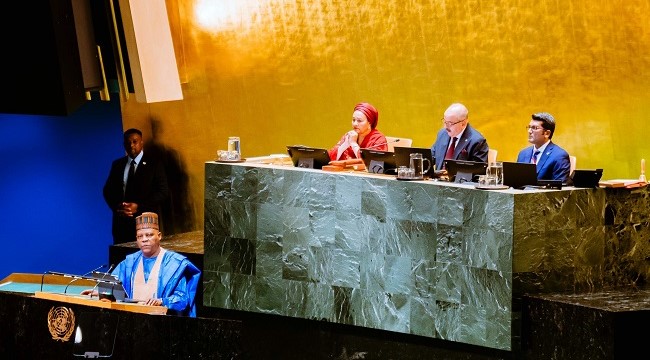 President Tinubu’s address at 80th UN General Assembly