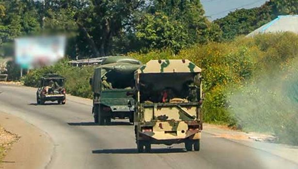 Nigerian army steps up crackdown on oil theft and gunrunning in Niger Delta