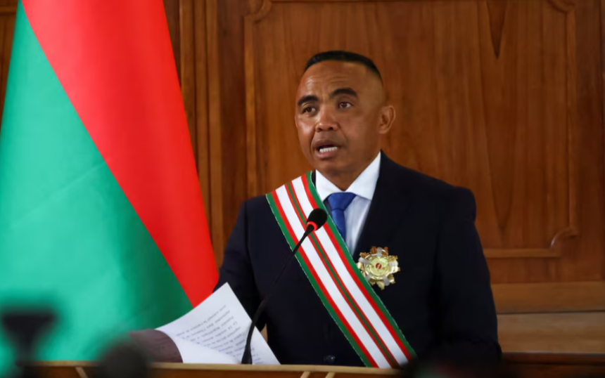 Madagascar’s coup leader Randrianirina sworn in as president