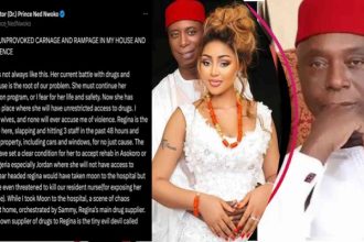 Nwoko denies beating Regina Daniels, alleges drug problem