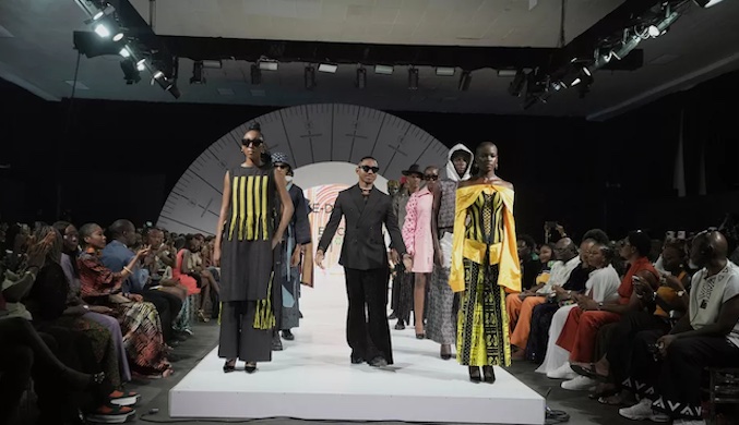 Alphadi showcases African cotton at Rome Fashion Academy