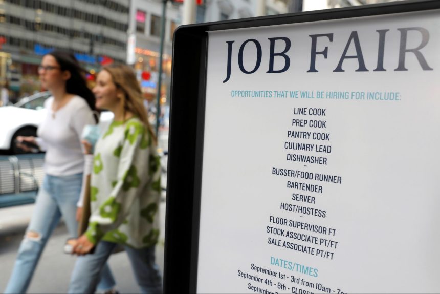 Economists estimate drop in U.S. weekly jobless claims