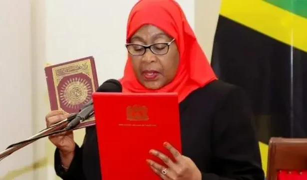 President Hassan sworn in amid Tanzania election turmoil