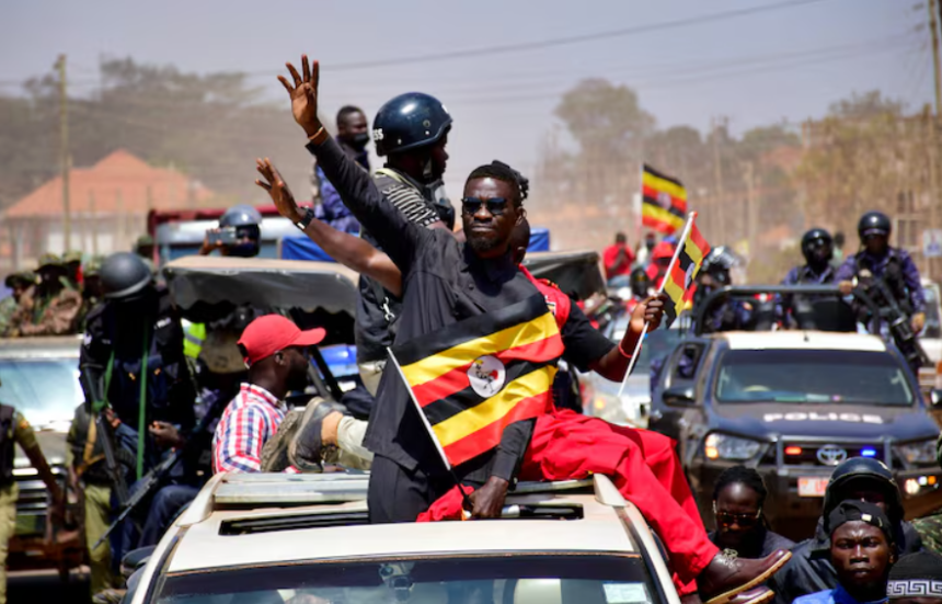 Bobi Wine alleges assault by security forces ahead of Uganda election