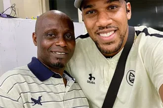 Adeniyi Kayode and Anthony Joshua