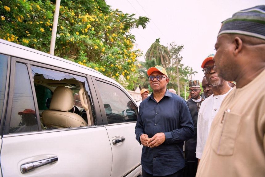 Peter Obi escapes assassination attempt after gunmen ambush convoy in Benin