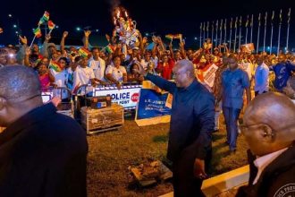 Ghana President returns to hero's welcome from UN Assembly resolution on slavery, reparations