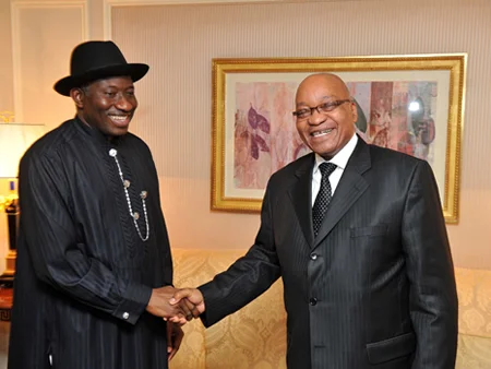 South Africa's President Zuma one-day visit to Nigeria on Tuesday