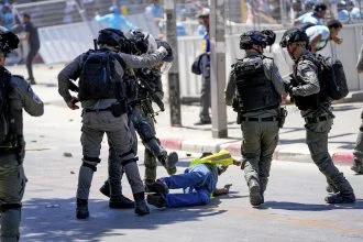 Bloody protest erupts outside Eritrean Embassy in Israel, many were injured
