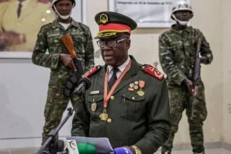 General sworn in as new Guinea-Bissau leader