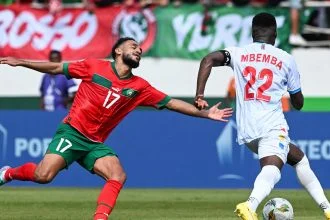 Morocco extends winning streak to 18 with 4-0 win over Uganda